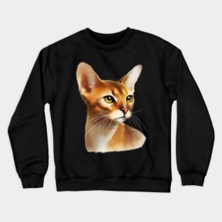 Abyssinian cat, Cat Lover Crewneck Sweatshirt